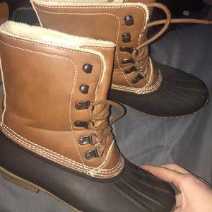 duck boots!